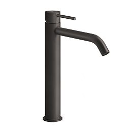 Смеситель для раковины Gessi 316 Flessa  высокий H228, Black Metal Brusht купить в Москве: интернет-магазин StudioArdo