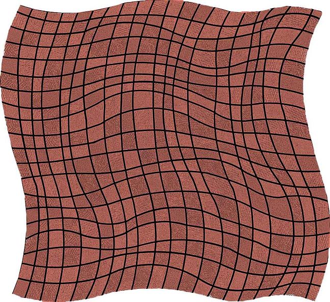 Микромозаика Sergio Savino Volo Decorato 29,5x31,5 Bright Copper