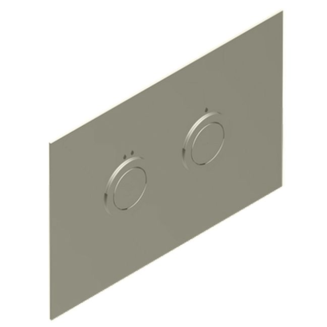 THG Клавиша смыва для унитаза, двойная, для инсталляций TECE, цвет: Matt Nickel