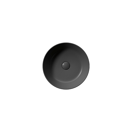 Раковина GSI Kube X Ø32 без перелива черный матовый (943526)