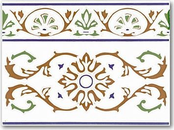 Керамическая плитка Ceramica Ribesalbes Zocalo Cenefa  43 15x20