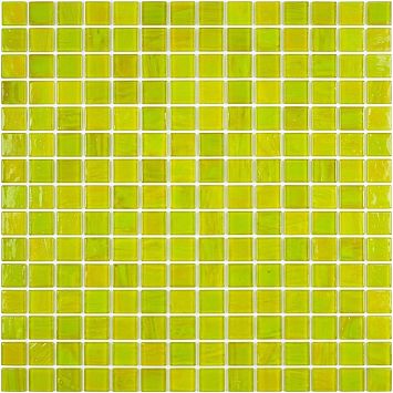 JNJ Стеклянная мозаика 1,5x1,5 Ice Jade IC81 сетка 295x295