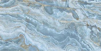 Керамогранит AVA Сeramica Onice Iride Cobalto 160x320 Lapp Rett