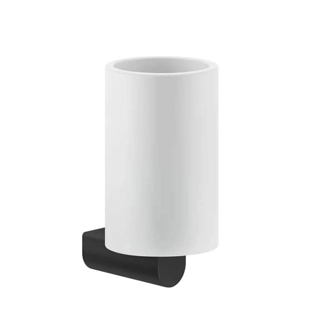 Gessi Rilievo Стакан настенный, nero XL