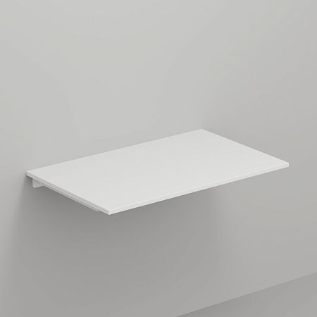 Salini Costa Столешница 80х50х1,5 из материала S-Stone, цвет белый матовый