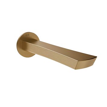 Gessi Ventaglio Излив для ванны настенный, Warm Bronze Br. PVD