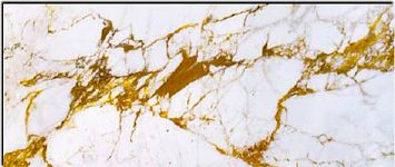 Стеклянная плитка Sicis Vetrite Electric Marble Cal Gold 120x280