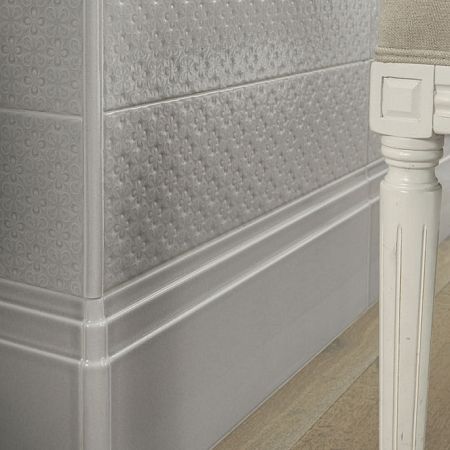 Керамическая плитка Ceramiche Grazia Impressions Bloom White 14x56