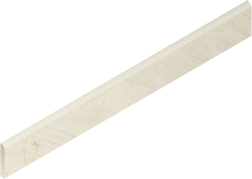 Italon Керамогранитный плинтус Room Stone Battiscopa White 7,2x60 Cer Ret