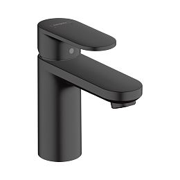 Hansgrohe Vernis Blend Смеситель для раковины однорычажный 100 без сливного гарнитура черный 71580670 купить в Москве: интернет-магазин StudioArdo