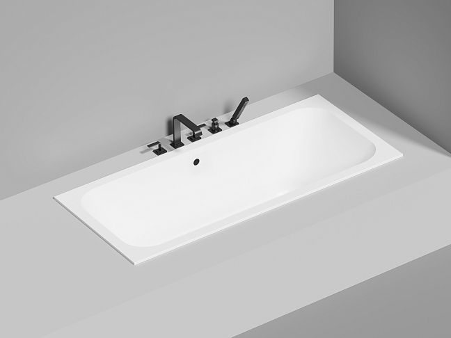Ванна встраиваемая Orlanda AXIS 170x75 покраска по RAL полностью