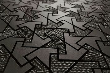 Микромозаика Sergio Savino Infinito Decorato 28x28 Nero Africa