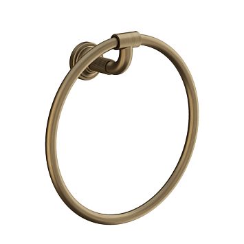 Gessi Venti20 Полотенцедержатель-кольцо, Antique Brass
