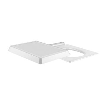 Gessi Сиденье с крышкой для унитаза, без петель, белый