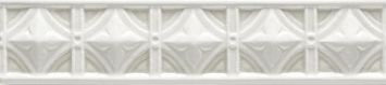 Бордюр Ceramiche Grazia Essenze Neoclassico Bianco Craquele 6x26
