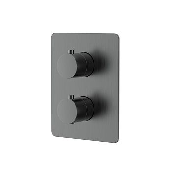 Nemo NM-2359BGM Термостатический встраиваемый смеситель для душа из стены на 3 потребителя, BRUSH GU