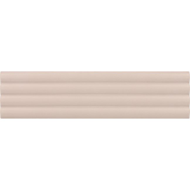 Плитка Equipe Costa Nova Onda Pink Stony Matt 5x20 см