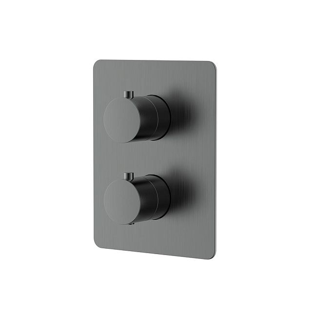 Nemo NM-2359BGM Термостатический встраиваемый смеситель для душа из стены на 3 потребителя, BRUSH GU