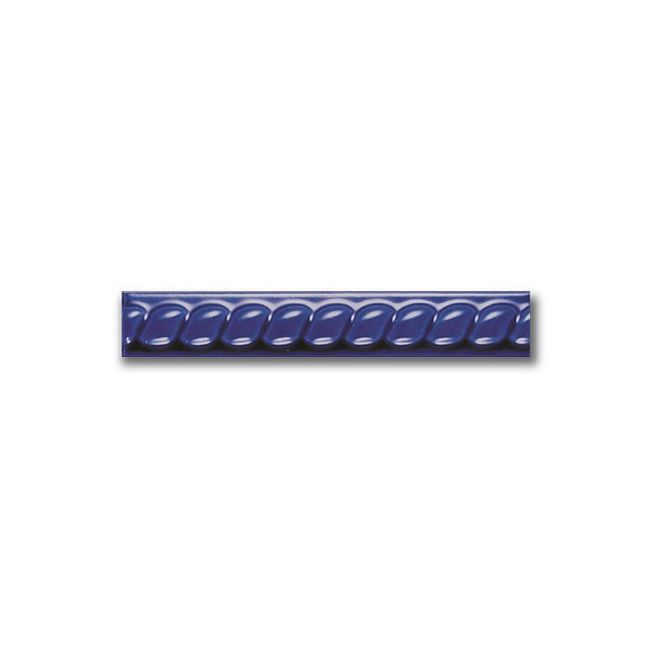 Керамическая плитка Ceramica Ribesalbes Zocalo  Listone Cordoba Azul Valencia 3x20