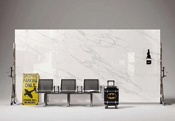 BOOK MATCH "B" STATUARIO MICHELANGELO LAPPATO 162x324x1,2