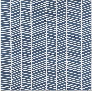 Керамогранит Tonalite Aquarel Decoro Stripe Navy Blue Cream 15x15