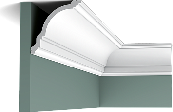Потолочный карниз Orac Décor CX106F гибкий полимер 200,0 x 11,7 x 11,8