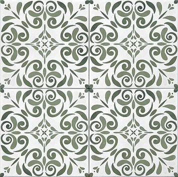 Керамогранит Tonalite Aquarel Decoro Vega Verde 15x15