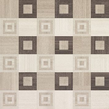 Декор из керамогранита Rug Home Square Dark Dec. Lapp rett 60x60
