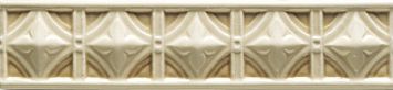 Бордюр Ceramiche Grazia Essenze Neoclassico Gelsomino 6x26