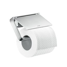 Axor Universal Accessories Держатель туалетной бумаги с крышкой, хром купить в Москве: интернет-магазин StudioArdo
