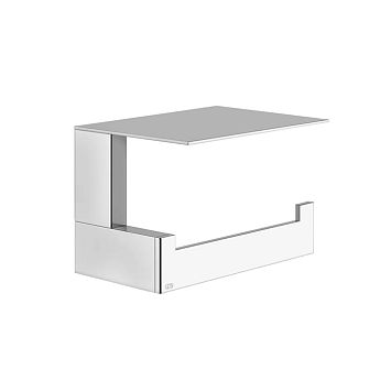 Gessi Rettangolo Держатель для туалетной бумаги с крышкой, хром