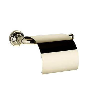 Gessi Venti20 Держатель туалетной бумаги, с крышкой, Brass PVD