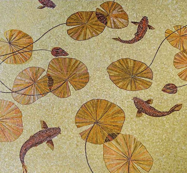 Панно ART NATURA Листья Кувшинок