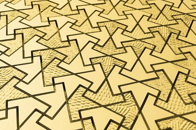 Микромозаика Sergio Savino Infinito Decorato 28x28 Mustard