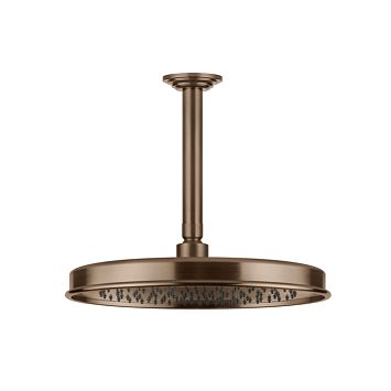 Gessi Venti20 Верхний душ 300 мм., с потолочным держателем 293 мм., Copper Brushed PVD