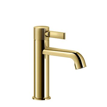 Gessi Inciso Смеситель для раковины на 1 отверстие с донным клапаном золото