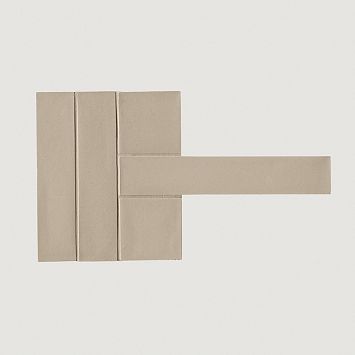 Mutina Керамогранит Weaving Si Fang Grey 35,7x20,3 Matt