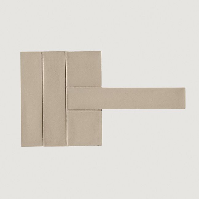 Mutina Керамогранит Weaving Si Fang Grey 35,7x20,3 Matt