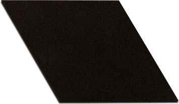Керамогранит Equipe Rhombus Black Smooth Mat 14x24
