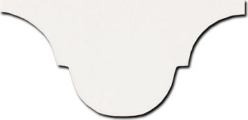 Керамическая плитка LaDiva Сeramiche Sara OR Liscia Latte Lucido 10x20