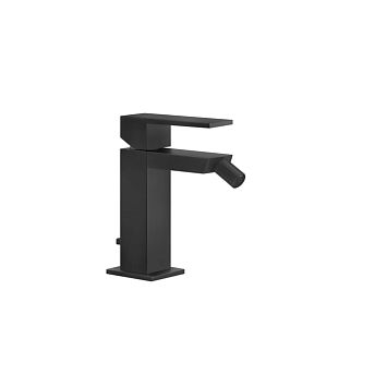 Gessi Rettangolo Смеситель для биде на 1 отверстие, с донным клапаном, черный