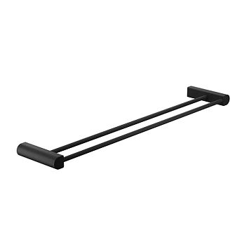 Gessi Rilievo Полотенцедержатель двойной, 60 см, nero XL