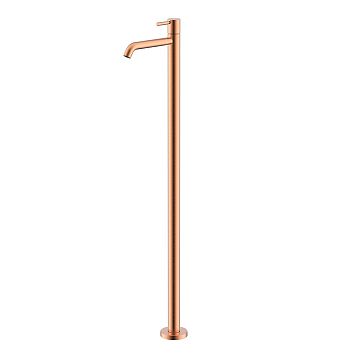 Nemo NM-2351RG Напольный смеситель для раковины с донным клапаном ROSE GOLD