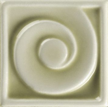 Вставка Ceramiche Grazia Essenze Onda Tozzetto Felce Craquele 5,5x5,5