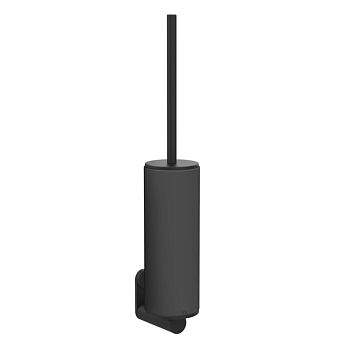 Gessi 316 Ершик настенный черный, фурнитура Black XL