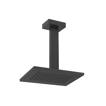Gessi Rettangolo Верхний душ для потолочного крепления 216x140мм, высота 270мм, черный