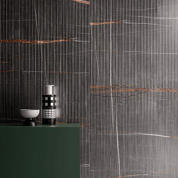 Керамогранит Keope Ceramiche Eclectic Pinstripe Dark Silky RT 60x120