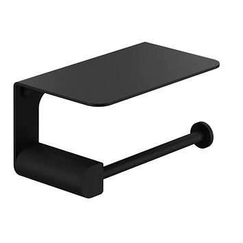 Gessi Rilievo Держатель туалетной бумаги с крышкой, nero XL