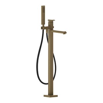 Gessi Eleganza Напольный смеситель для ванны (внешние части), Antique Brass
