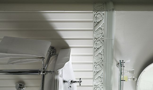 Бордюр Ceramiche Grazia Boiserie Toro Indaco 6,5x20
